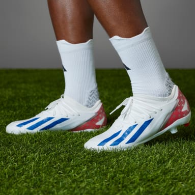 Soccer White X Crazyfast.3 USA Firm Ground Soccer Cleats