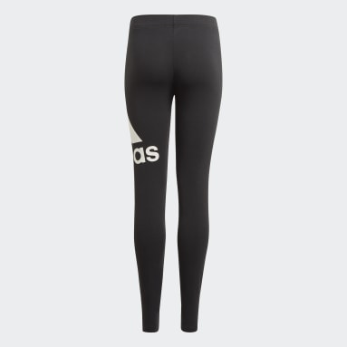 Dívky Sportswear černá Legíny adidas Essentials