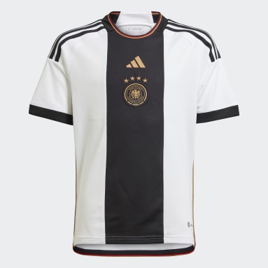 Camiseta Uniforme Titular Alemania 22 Blanco Niño Fútbol