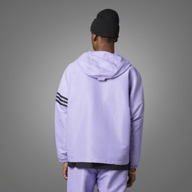 Cortavientos Adicolor Neuclassics Violeta Hombre Originals