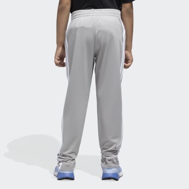 Girls Training Grey FULL 3 STRIPES PANTS