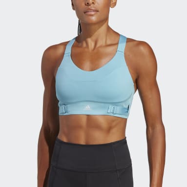 FastImpact Luxe Run High-Support BH Blå