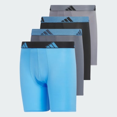 Microfiber 4-Pack Long Boxer Briefs Kids