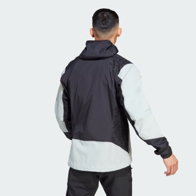 Männer TERREX TERREX Xperior Hybrid RAIN.RDY Regenjacke Grau