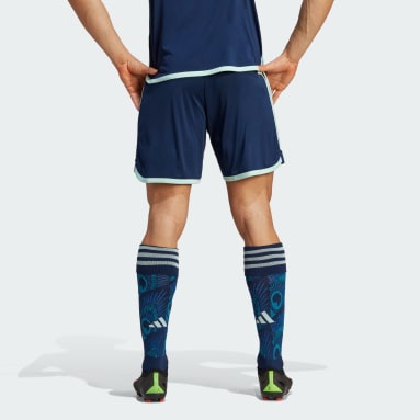 Short Away 23/24 Leeds United FC Blu Uomo Calcio