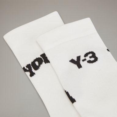 Y-3 Crew Socks Bianco Y-3