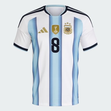 Argentina 26 Home Fernandez Jersey
