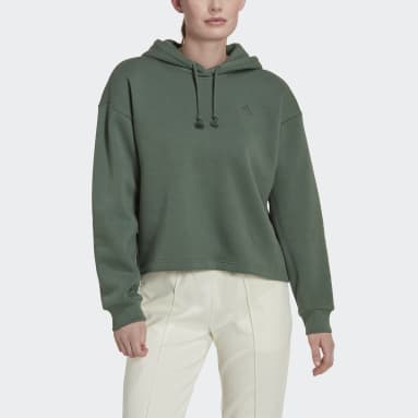 Women Sportswear Green ALL SZN Fleece Hoodie