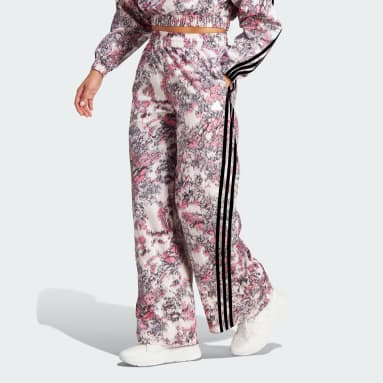 Dam Sportswear Rosa Future Icons 3-Stripes Woven Byxor