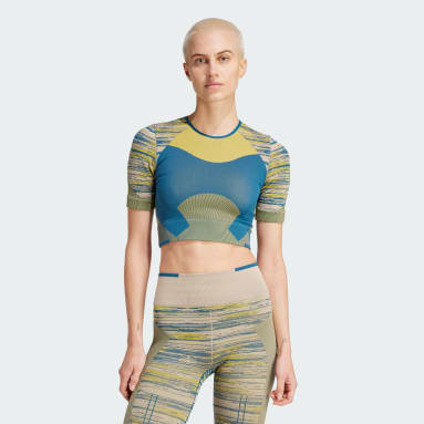 เสื้อครอปโยคะ adidas by Stella McCartney TrueStrength