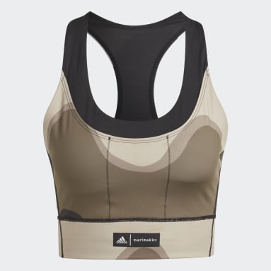 Áo Bra Chạy Bộ Có Túi adidas x Marimekko