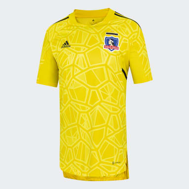 Camiseta Local de Arquero Club Colo-Colo Amarillo Hombre Fútbol