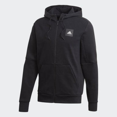 Polera con Capucha Must Haves Stadium Negro Hombre Sportswear