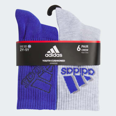 Cushioned Mixed 2.0 6-Pack Crew Socks Kids