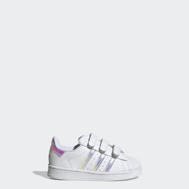 เด็ก Originals สีขาว รองเท้า Superstar
