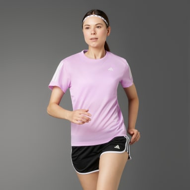 Camiseta Own the Run Morado Mujer Running
