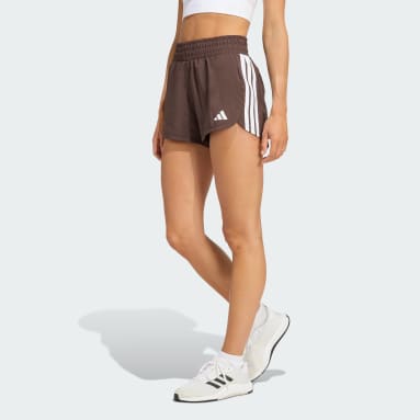 Pacer Workout Woven High Rise Shorts