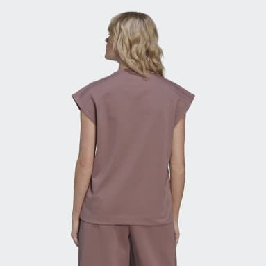 T-shirt Adicolor Contempo Chunky 3-Stripes Violet Femmes Originals
