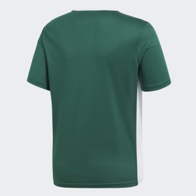 Youth 8-16 Years Soccer Green Entrada Jersey