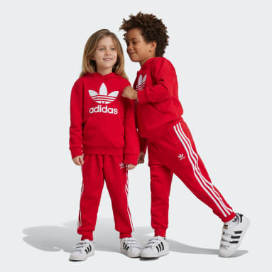 Chandales Rojo Ninos adidas ES