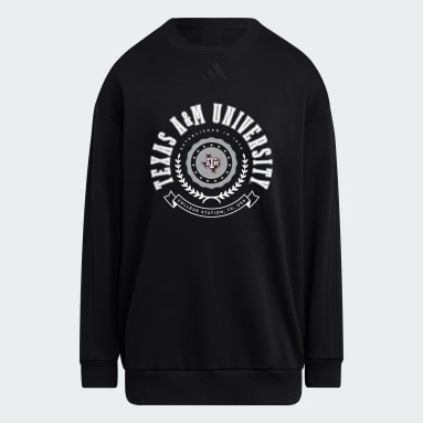 Texas A&M Aggies Women's Exclusive 3-Stripes Oversized Crew
