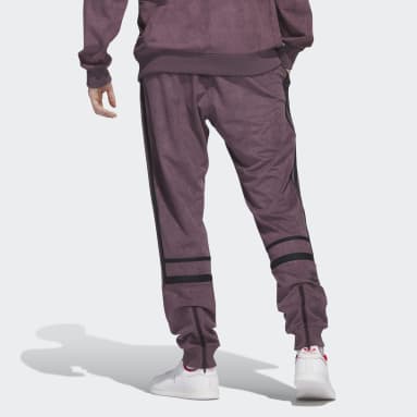 adidas maroon pants men