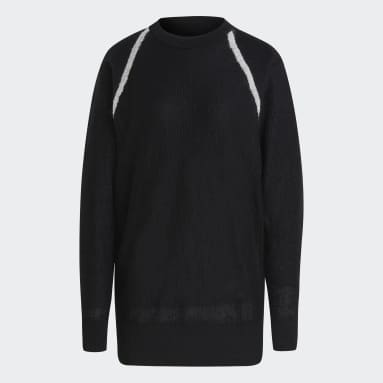 Sudadera Cuello Redondo Y-3 Classic Sheer Knit Negro Mujer Y-3