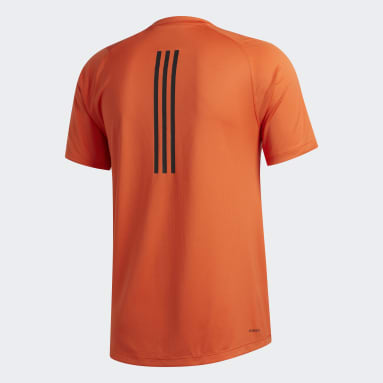 Polo FreeLift Sport Fitted 3 Tiras Naranja Hombre Training