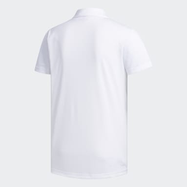 Men Training White Designed 2 Move Polo Shirt
