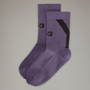 Y-3 Purple Y-3 Hi Socks