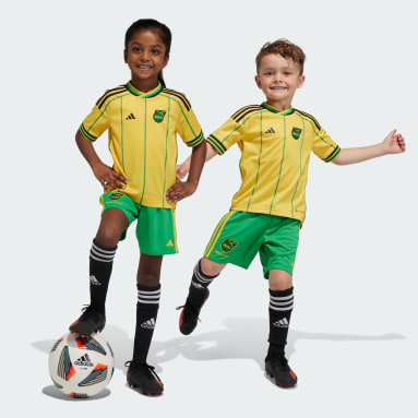 Kids Football Gold Jamaica 23 Home Mini Kit