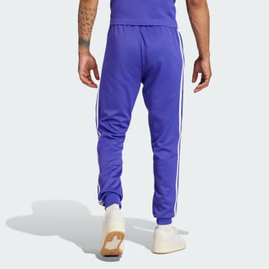 Men Originals Purple Adicolor Classics SST Track Pants