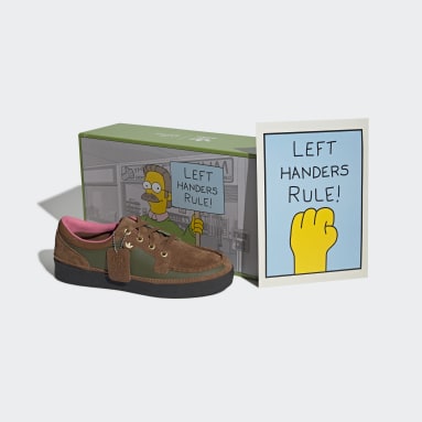 Sapatilhas Left Handers Rule McCarten Simpsons Castanho Originals