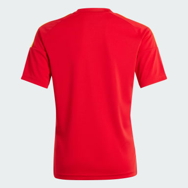 Camiseta primera equipación España 24 Fan (Adolescentes) Rojo Niño Fútbol
