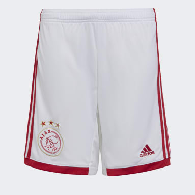Αγόρια Ποδόσφαιρο Λευκό Ajax Amsterdam 22/23 Home Shorts