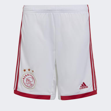 Calções Principais 22/23 do Ajax Amsterdam Branco Rapazes Futebol