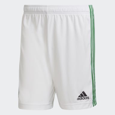 Men Football White Celtic FC 21/22 Home Shorts