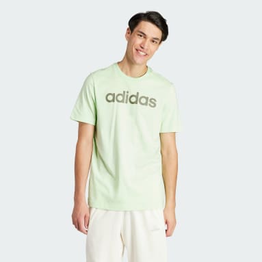 Essentials Single Jersey Linear Embroidered Logo Tee