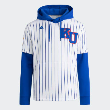 Kansas Jayhawks Youth Baseball Jersey Hoodie