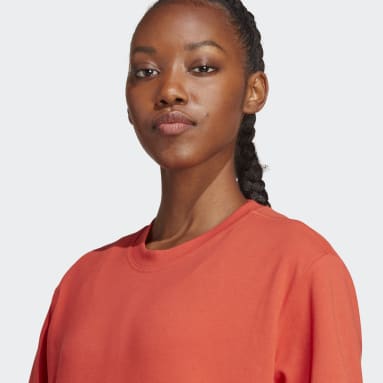 Maglia adidas donna arancione sales