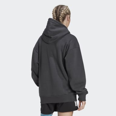 Ženy Sportswear Siva Mikina s kapucňou Studio Lounge Fleece Full-Zip