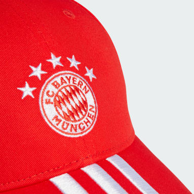 FC Bayern Baseball Cap Czerwony