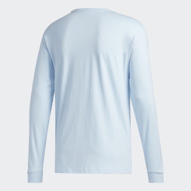 T-shirt Long Sleeve Shmoo (Unisexe) Bleu Originals
