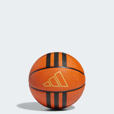Kids Basketball Orange 3-Stripes Rubber X3 Basketball