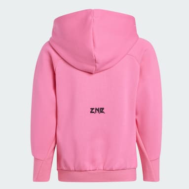 Polerón adidas Z.N.E. Cierre Frontal para Niños Rosado Niño Sportswear