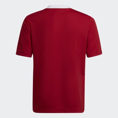 Děti Fotbal červená Dres Entrada 22