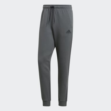 grey adidas jogging pants