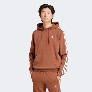 Sudaderas adidas hombre marrón discount