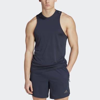 Débardeur training Designed for Training HEAT.RDY HIIT Bleu Hommes Entraînement