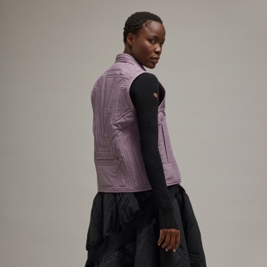 Women Lifestyle Purple Y-3 Quilted Vest